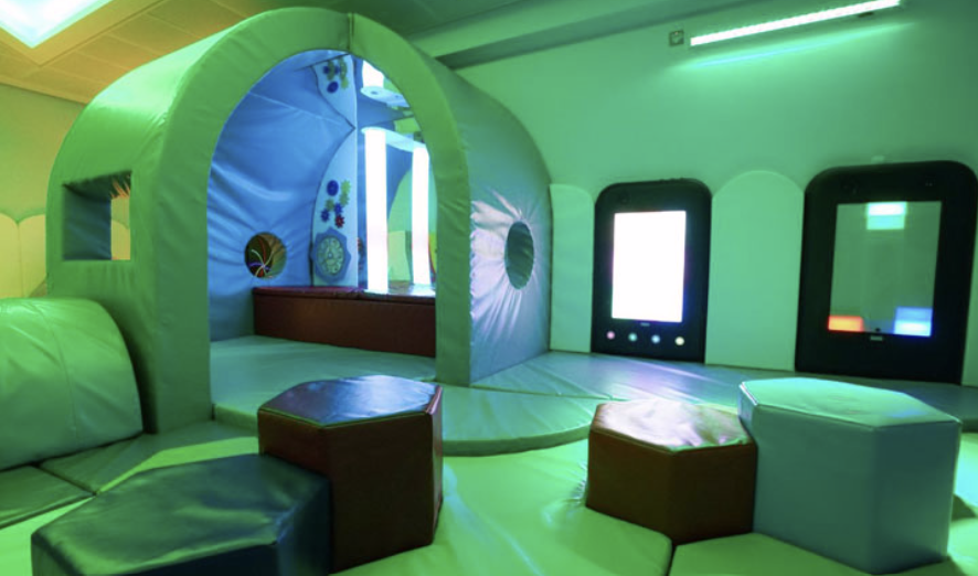 Sensory Room at Gatwick Airport
