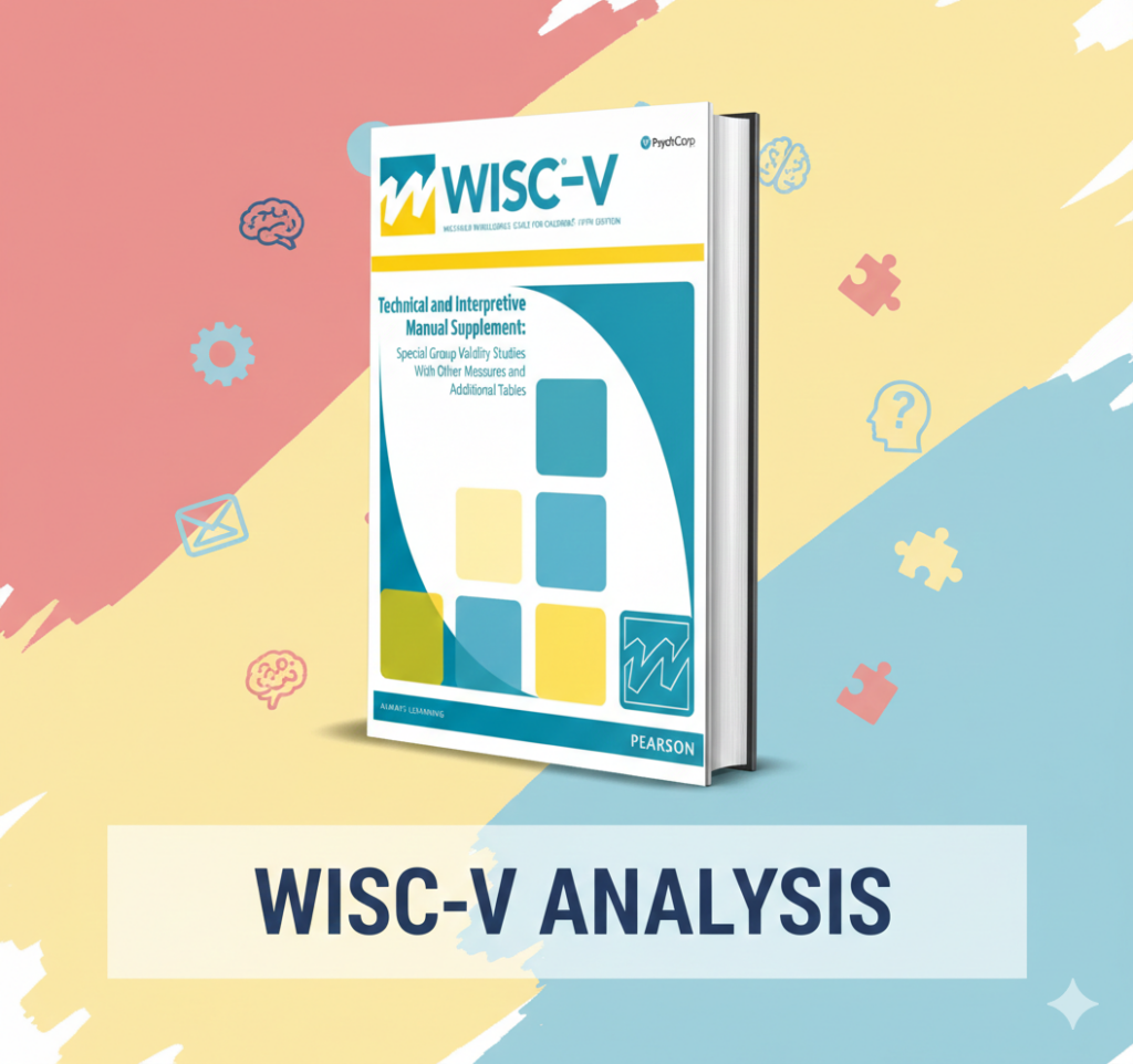 WISCV ANALYSIS THE NEUROVERSE