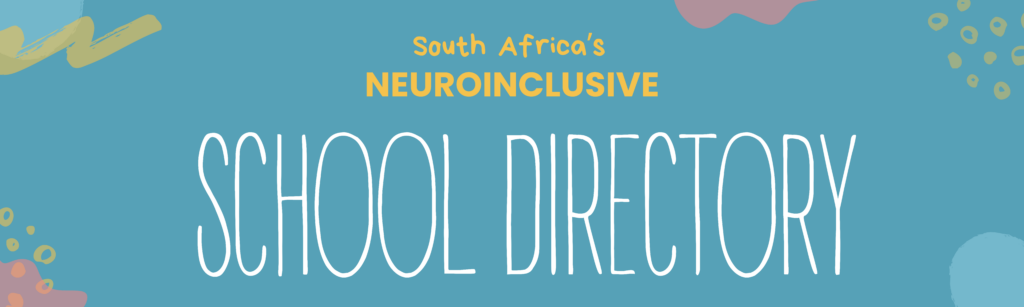 Map and directory of neuroinclusive schools in South Africa.