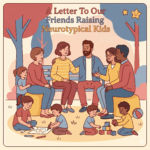 a letter to my friends raising neurotypical kids